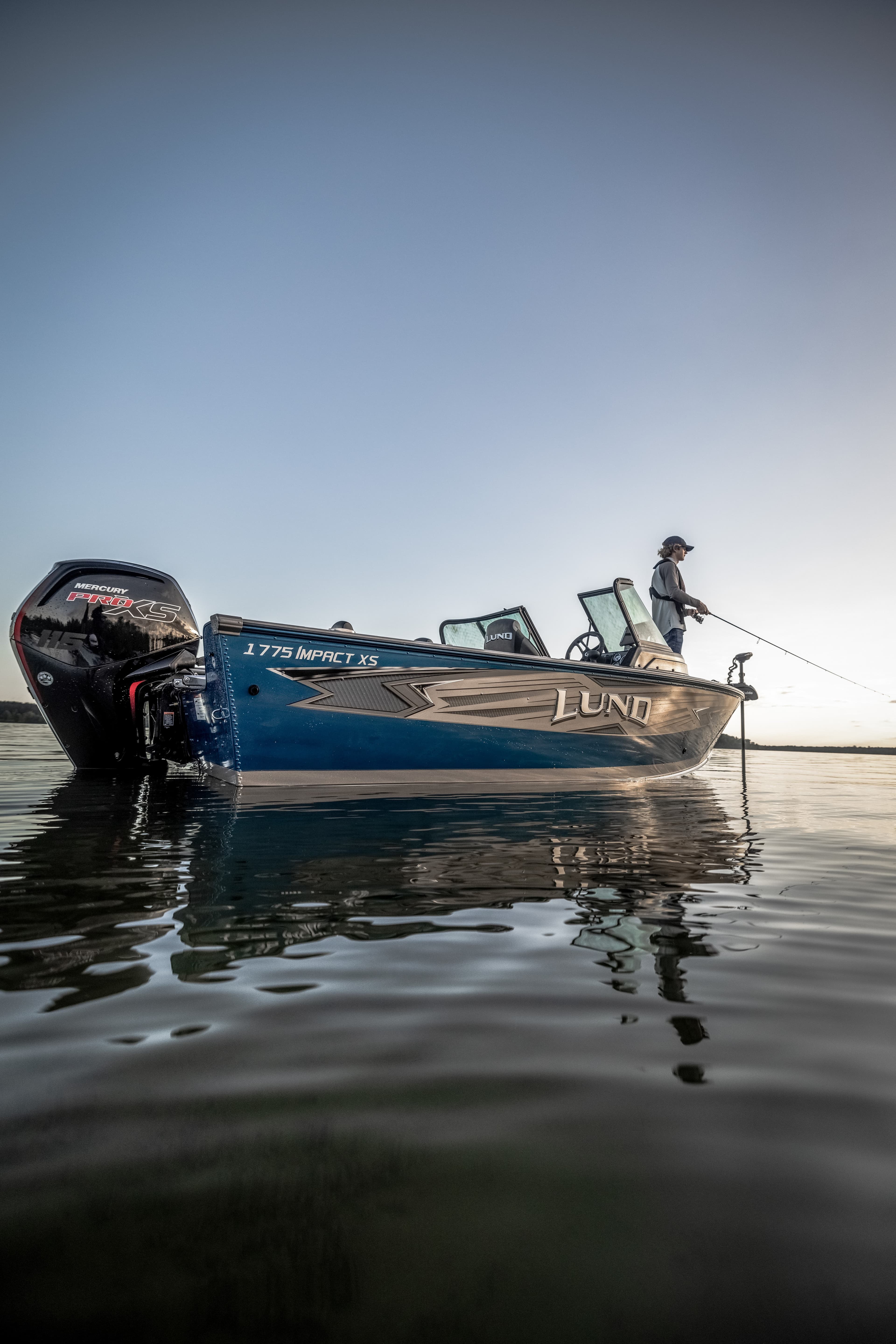 Lund Boat on Water
